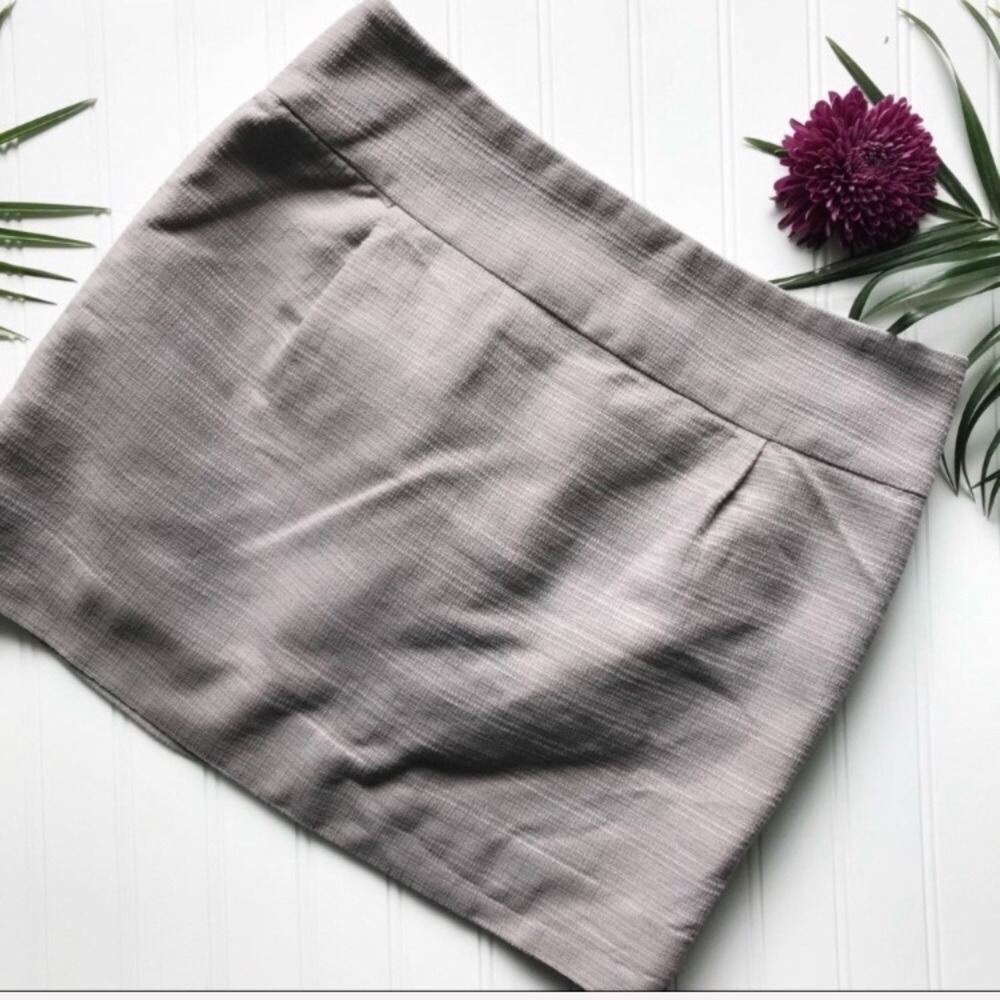 J. Crew Textured Mini Skirt